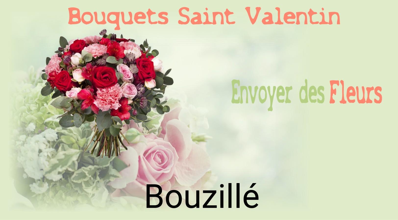 Roses de Saint-Valentin livrées à Bouzillé